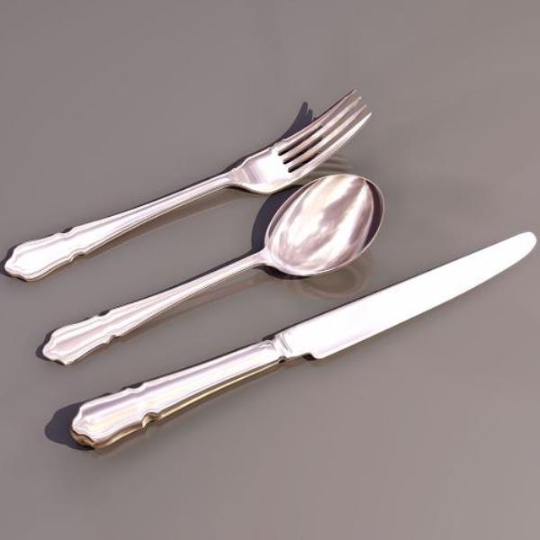 Cutlery 3D Model - دانلود مدل سه بعدی قاشق چنگال - آبجکت سه بعدی قاشق چنگال - دانلود مدل سه بعدی fbx - دانلود مدل سه بعدی obj -Cutlery 3d model free download  - Cutlery 3d Object - Cutlery OBJ 3d models -  Cutlery FBX 3d Models - چاقو - spoon - fork - knife